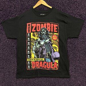Rob Zombie Dragula Comic Book Groove Metal Band T-Shirt L